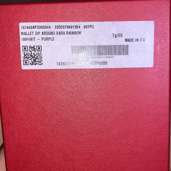 SALVATORE FERRAGAMO Vera Bow Zip Wallet in Begonia - Picture 14 of 16